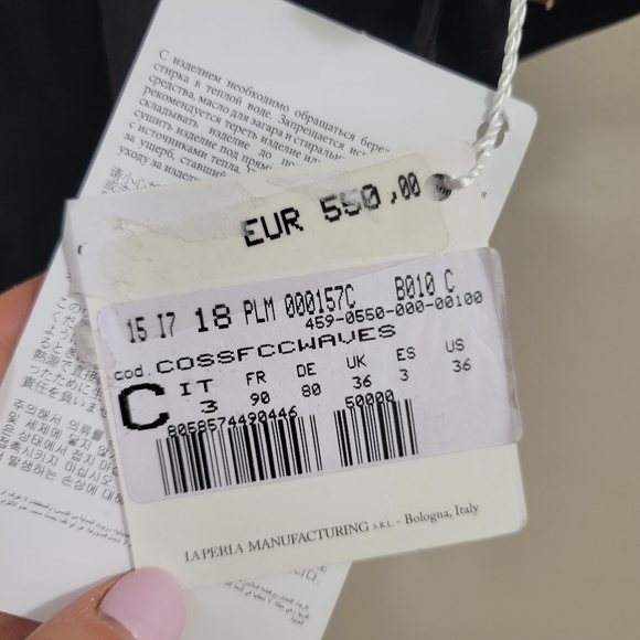 La Perla cut out one piece ruched swimsuit S black nwt - Picture 5 of 8